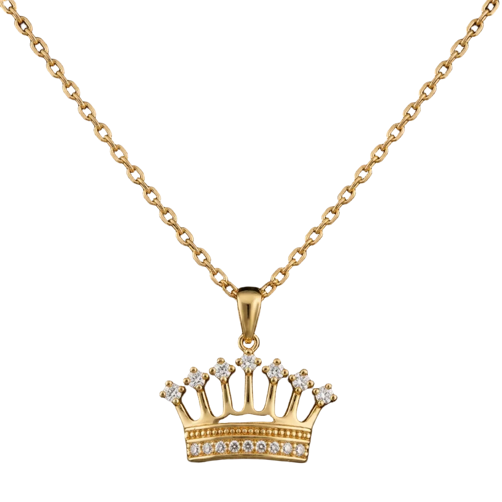 Gouden hangertje met aangepaste schaal